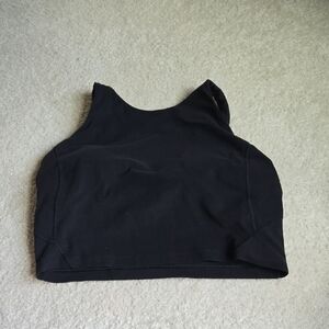 Black Lululemon Align High Neck Tank Size 10